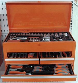 Kitt tal-Għodda 117Pcs Bil-Kaxxa tal-Metall