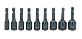 9piece SAE Quick Change Magnetic Nut Setter Set