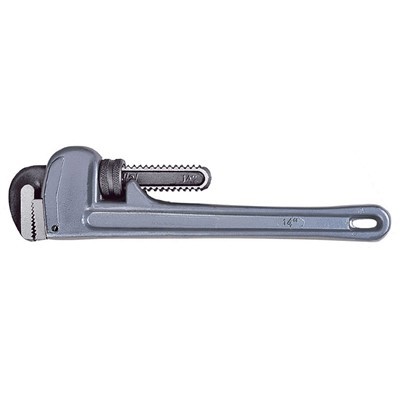 Heavy Duty Pipe Wrench Bil-Manku tal-Liga tal-Aluminju